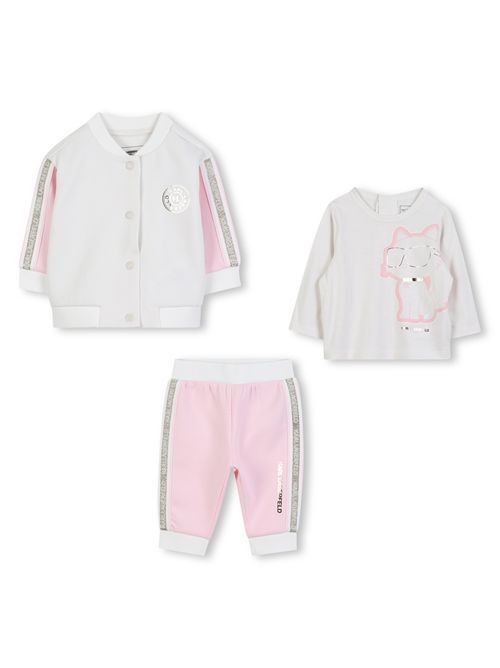 Completo tuta KARL LAGERFELD | Z30670PANNA ROSA
